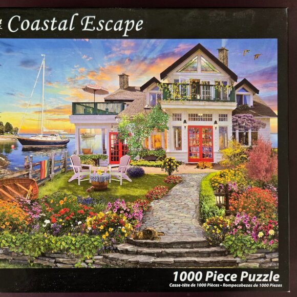 Coastal Escape, 1000 piece puzzle, Vermont Christmas Company - Picture 3 of 3
